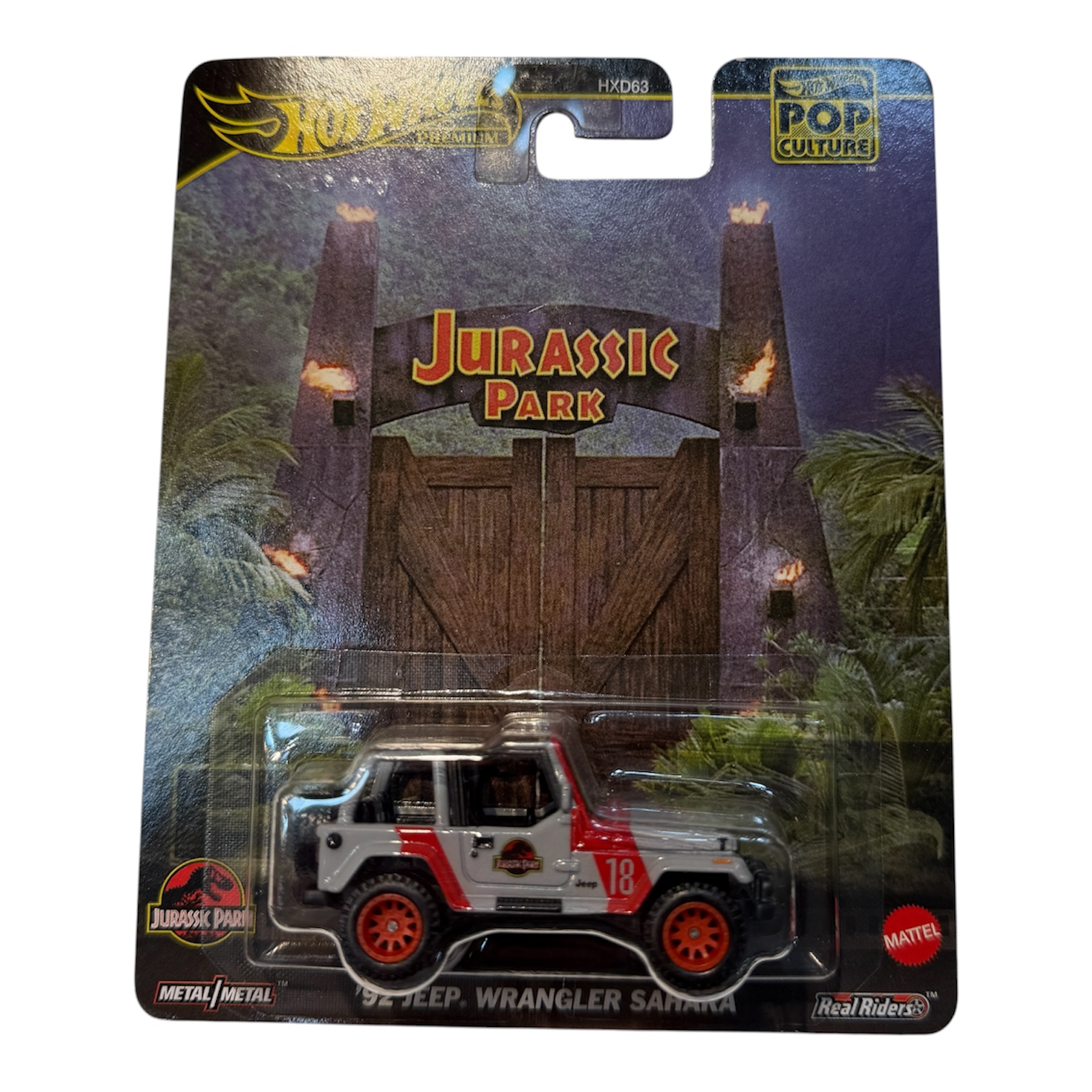 ماشین هات ویلز سری پرمیوم Premium لاین pop cultureمدل jeep wrangler sahara
