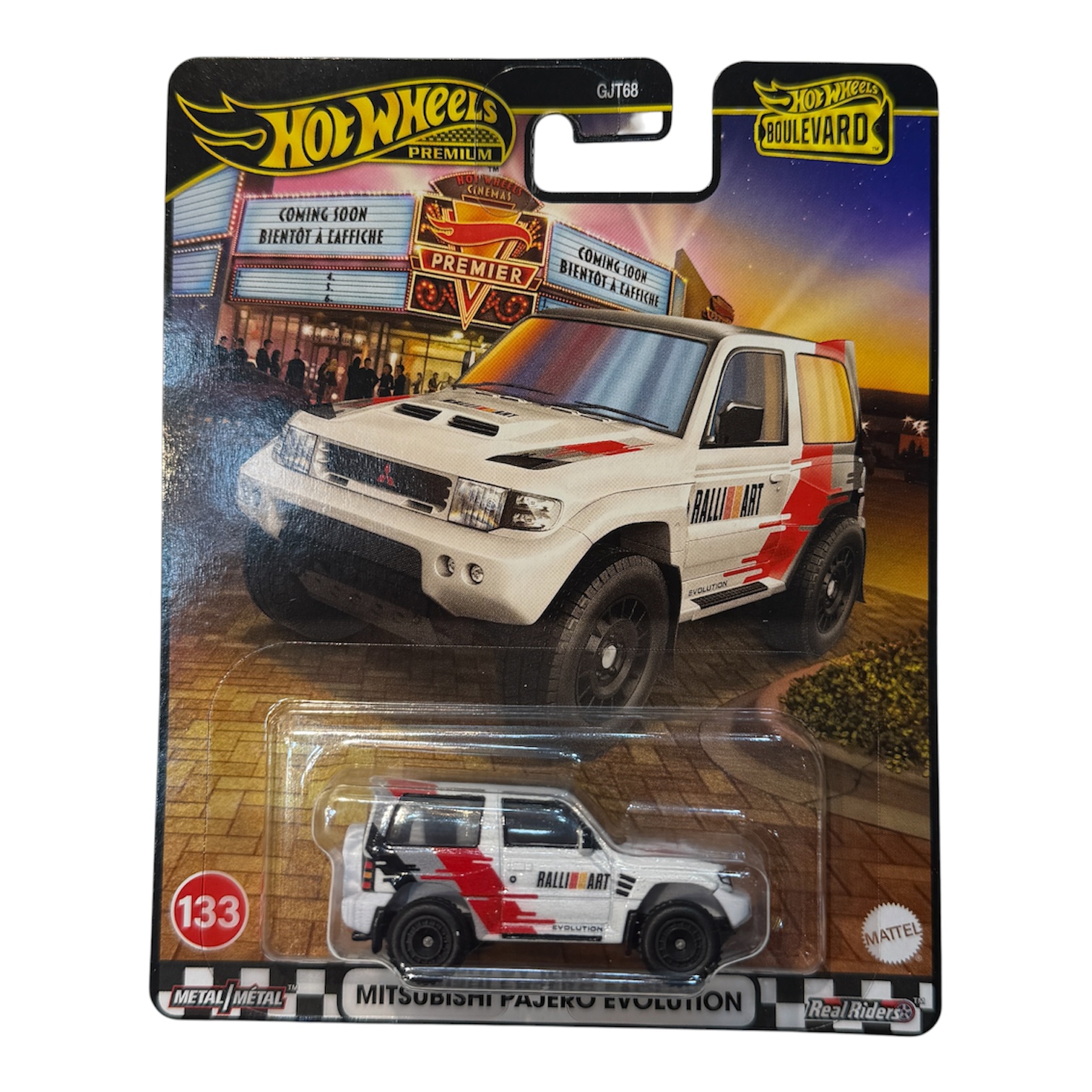 ماشین هات ویلز سری پرمیوم Premium مدل mitsubishi pajero evolution