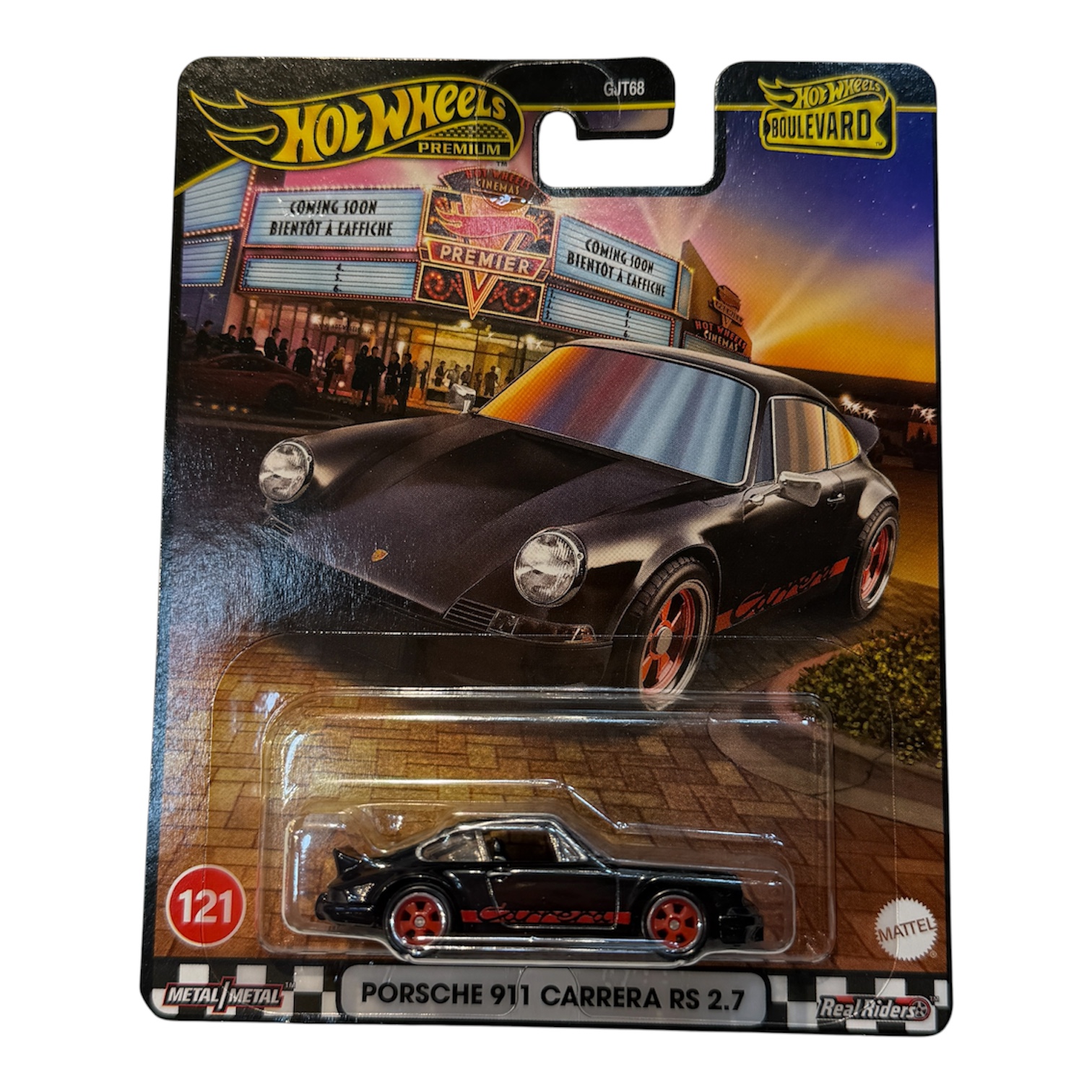ماشین هات ویلز سری پرمیوم Premium مدل porsche 911 carrera RS 2.7