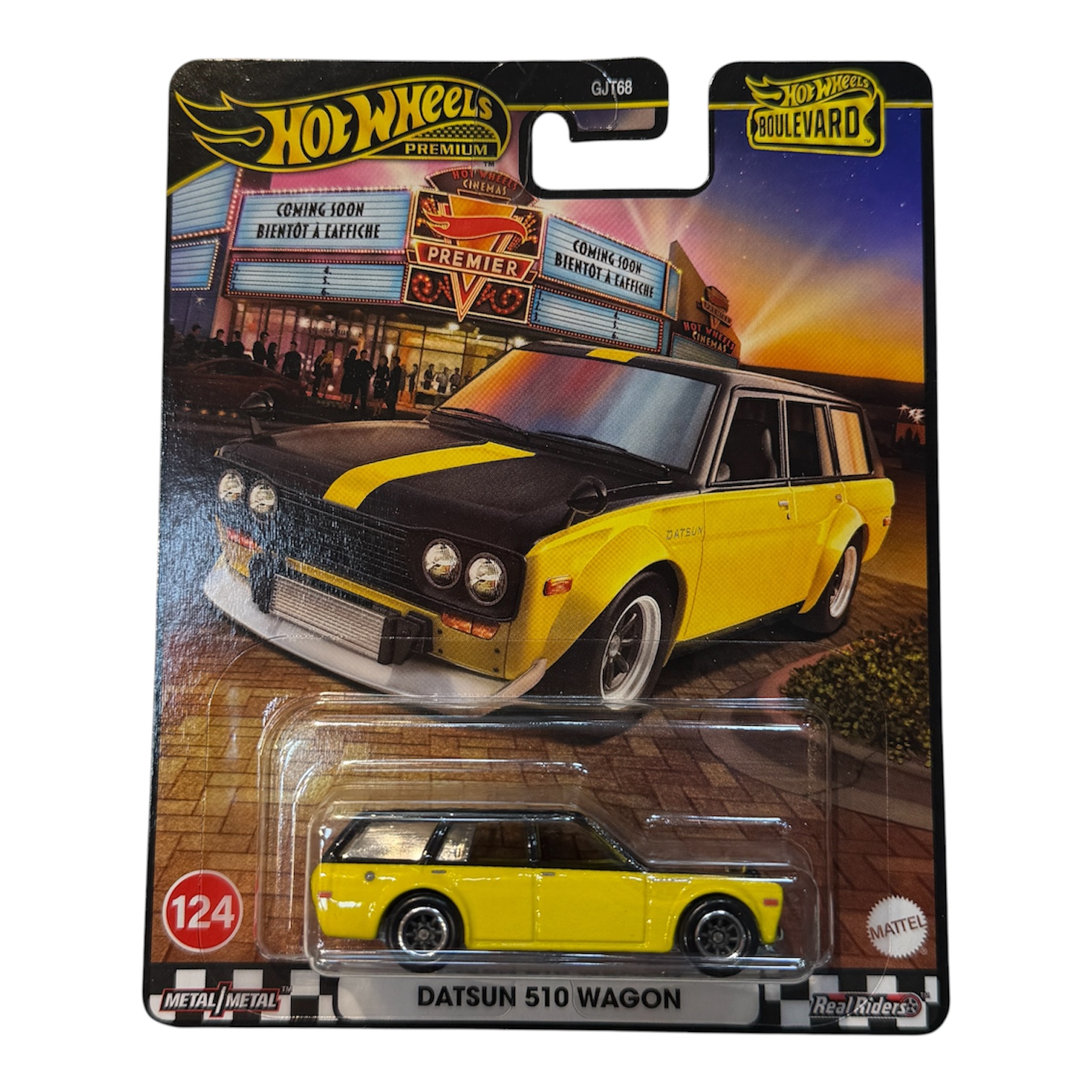 ماشین هات ویلز سری پرمیوم Premium مدل Datsun 510 Wagon