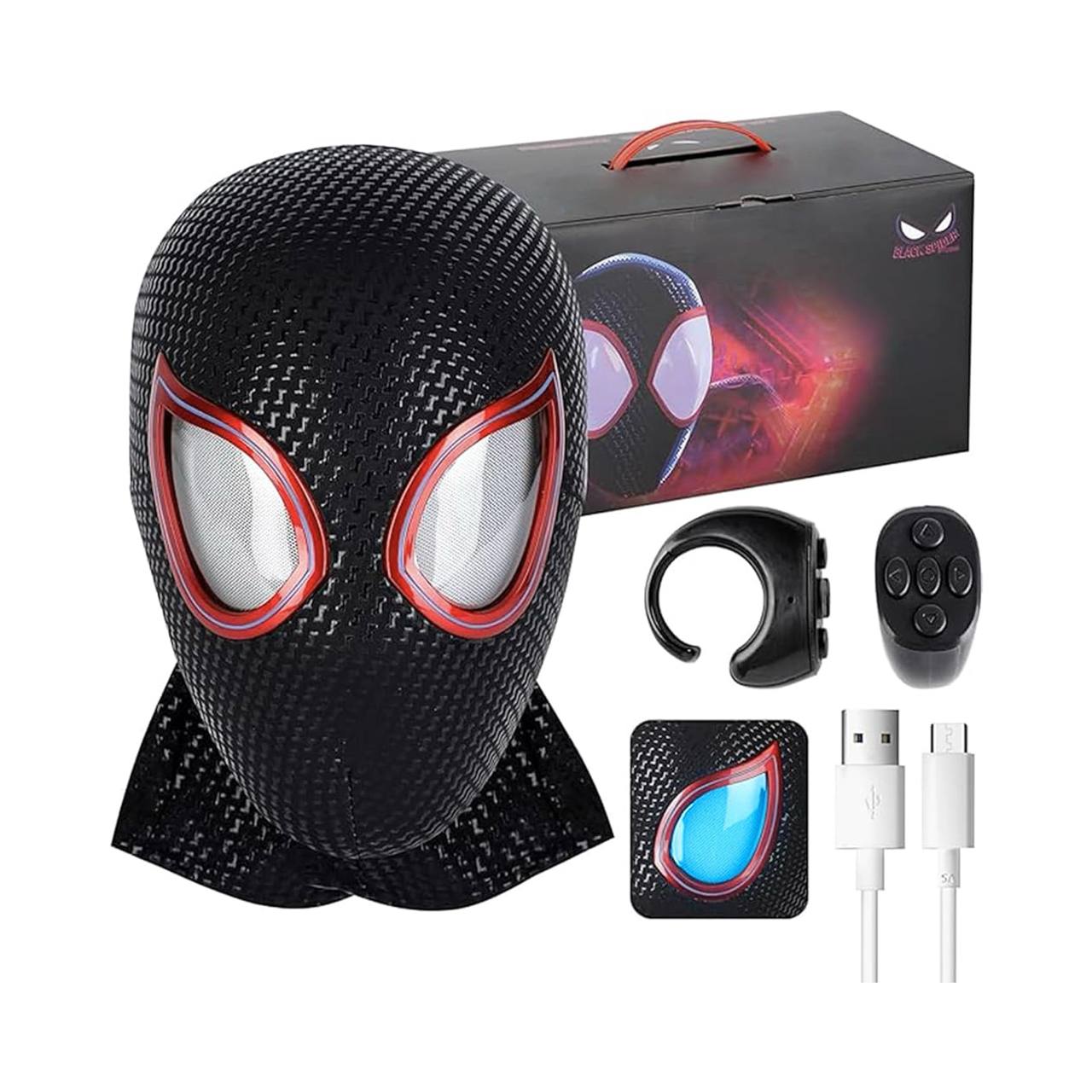 ماسک فوق العاده خاص و جذاب مایلز مورالز ریموت دار ( بهترین ماسک ریموتی ) 🔥