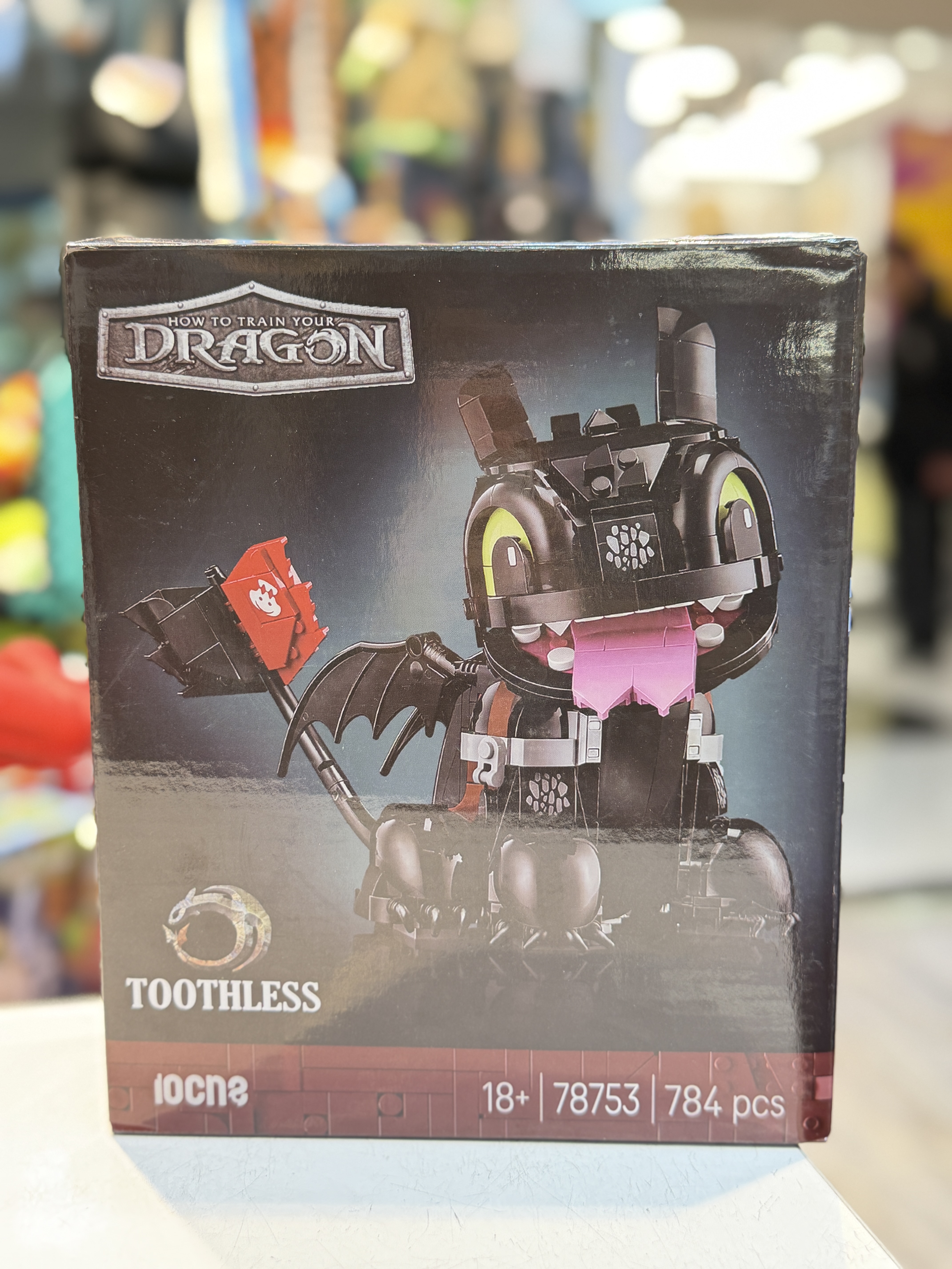 لگوی فوق العاده بی دندون از اژدهاسواران-۷۸۴قطعه