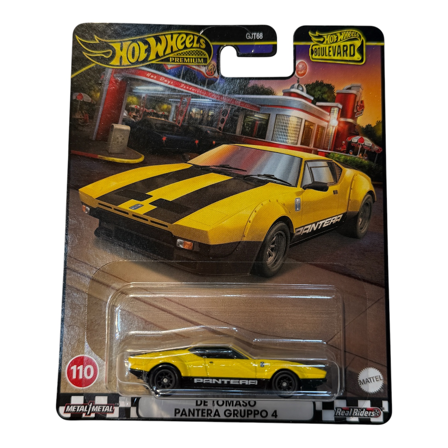 ماشین هات ویلز سری پرمیوم Premium مدل De tomaso pantera gruppo 4