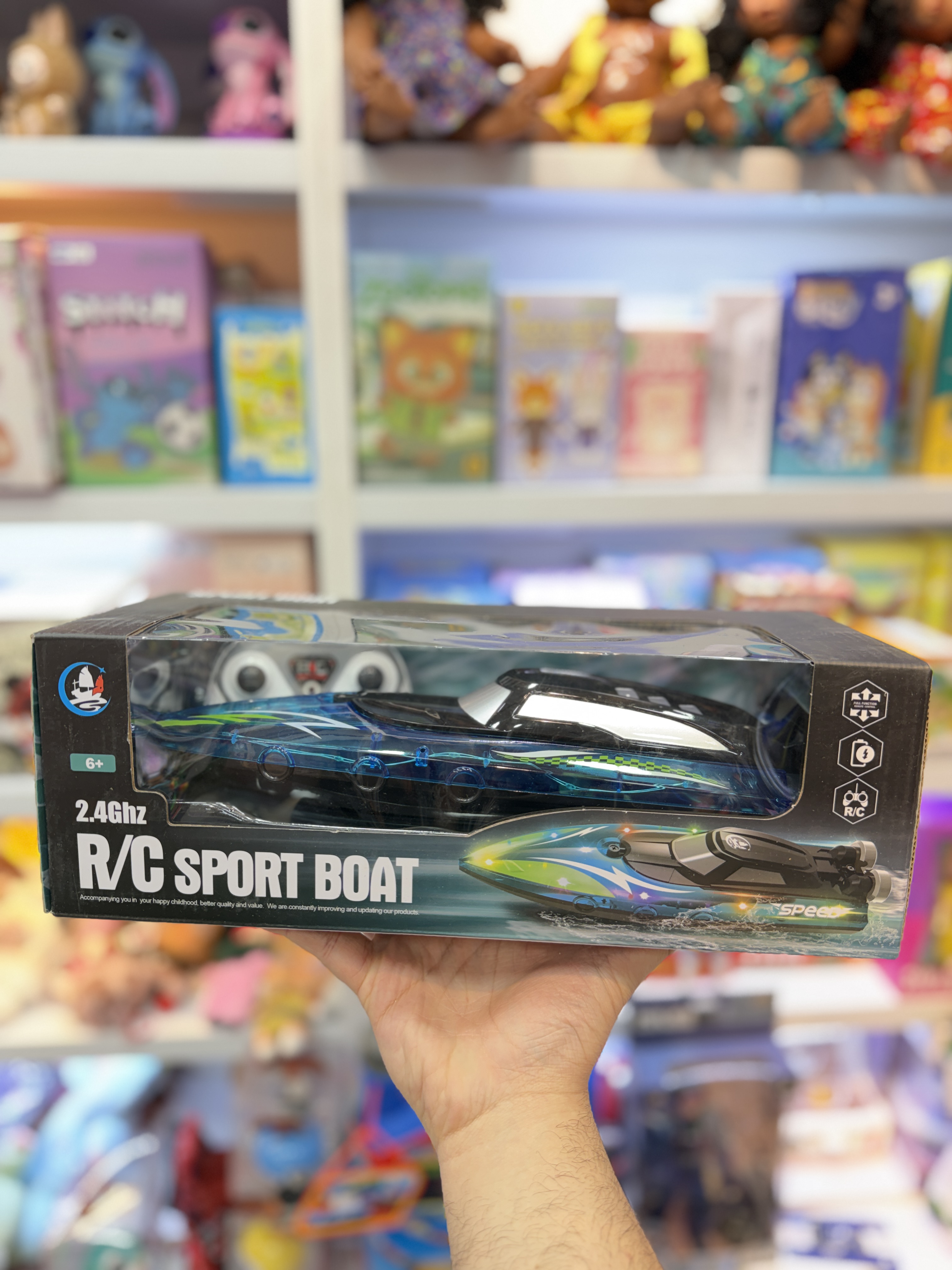 قایق کنترلی مدل R/C Sport Boat 2.4GHz