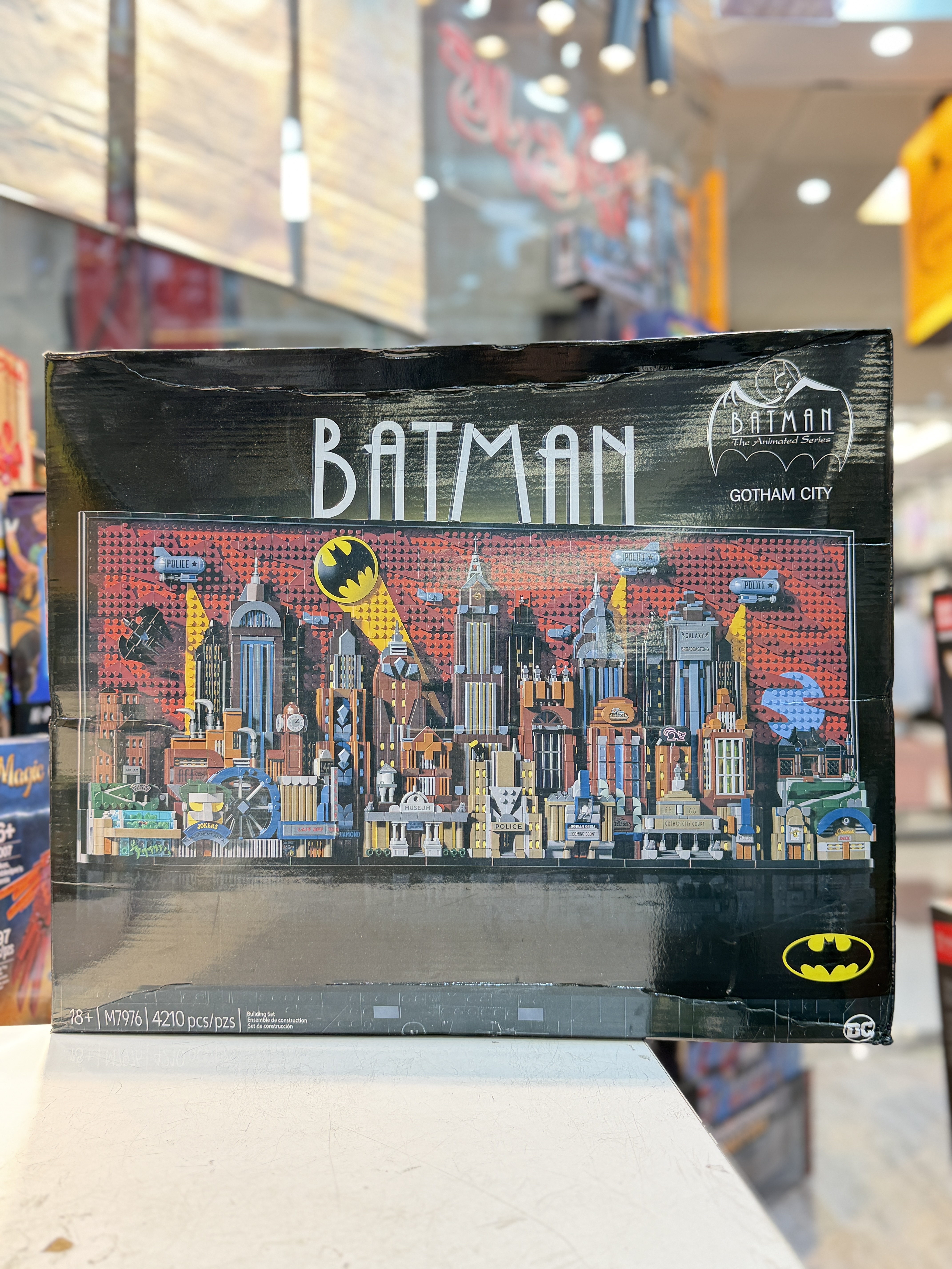 لگو تابلوی سه بعدی | wall art شکوه گاتهام | Gotham city Grand Edition