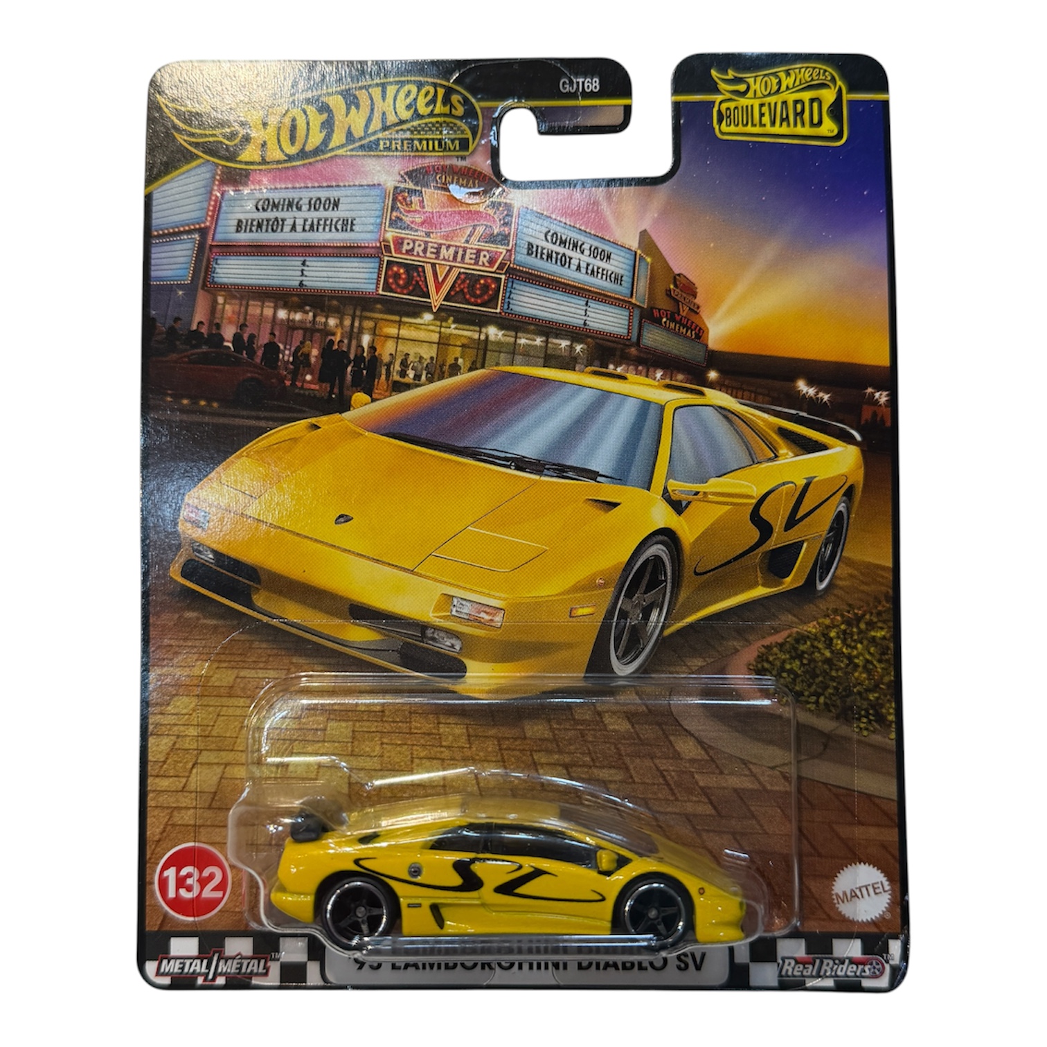ماشین هات ویلز سری پرمیوم Premium مدل Lamborghini diablo sv