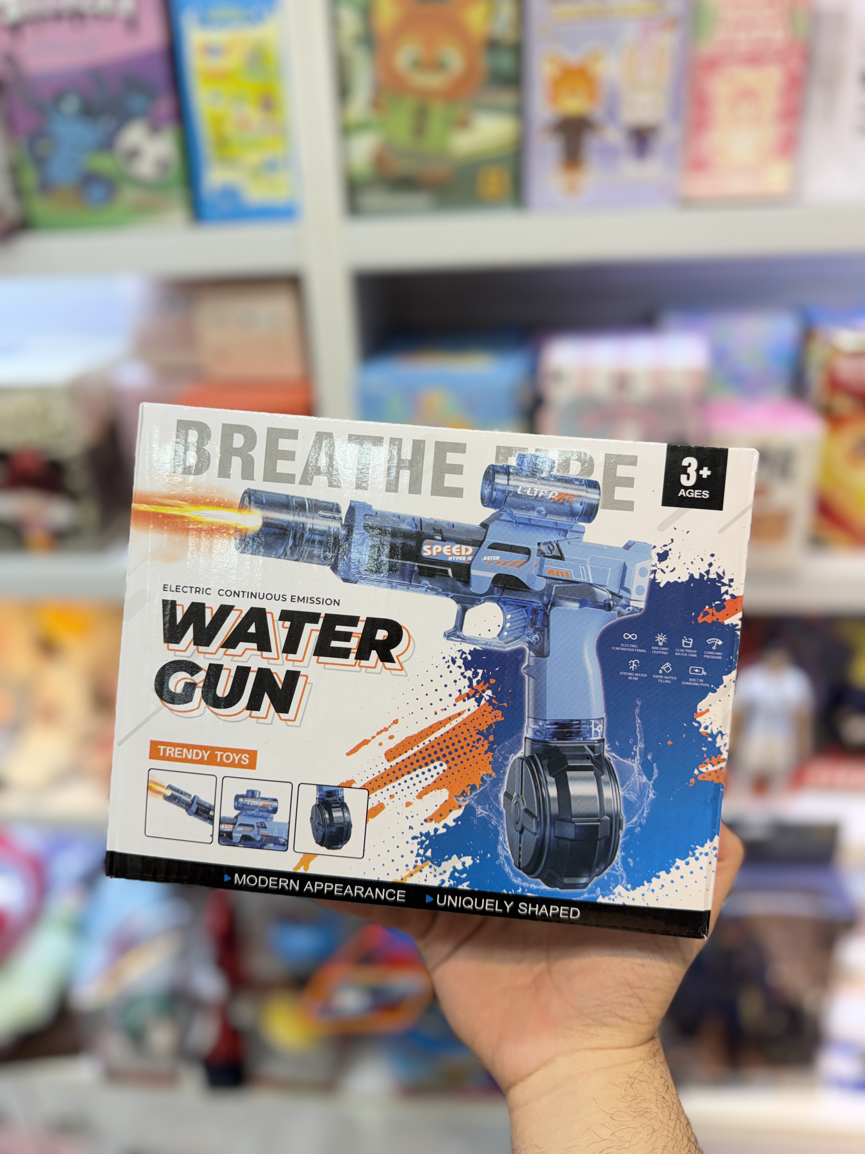 تفنگ آب‌پاش الکتریکی مدل Breathe Fire