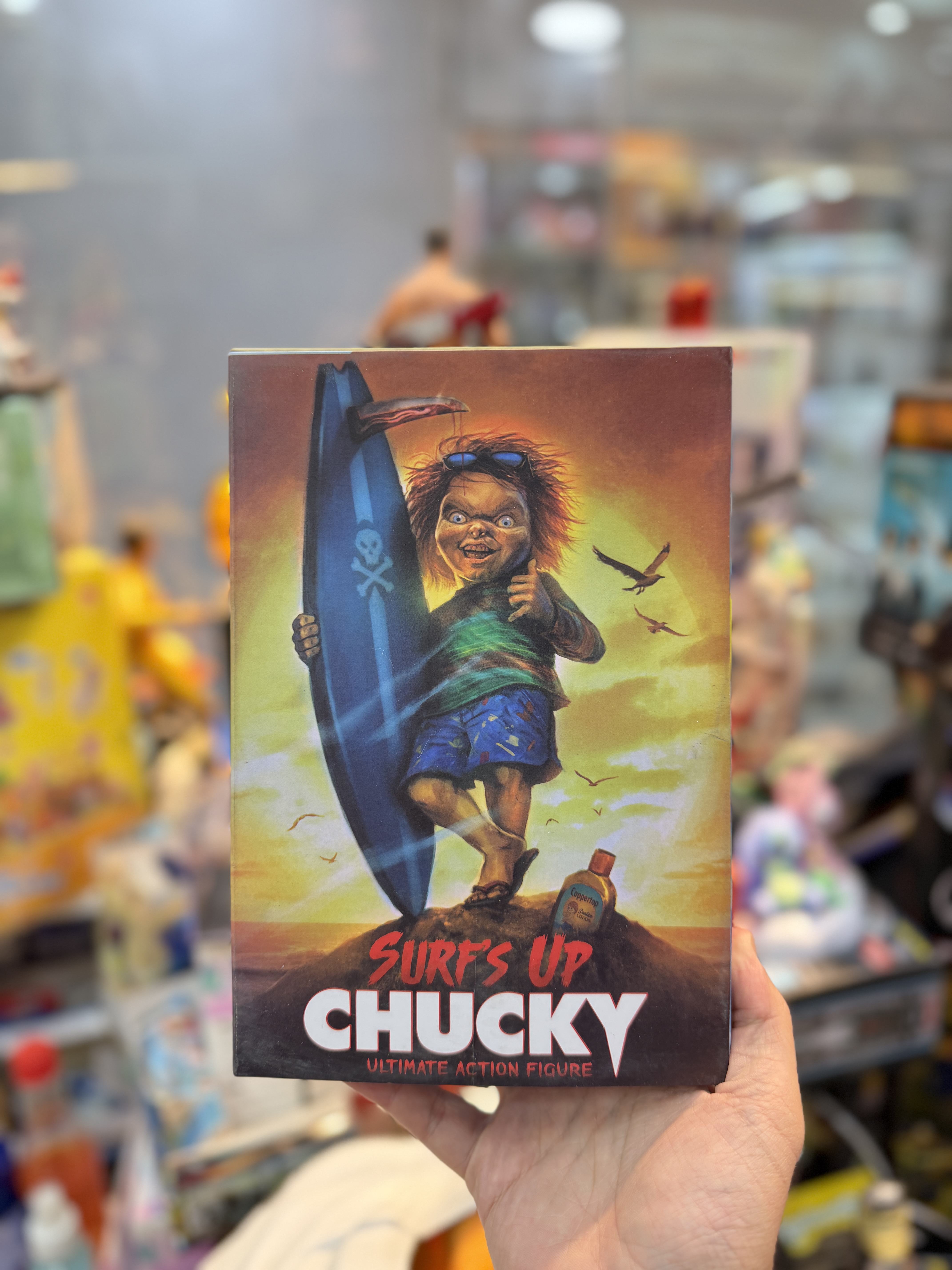اکشن فیگور چاکی ساحلی surf’s up Chucky