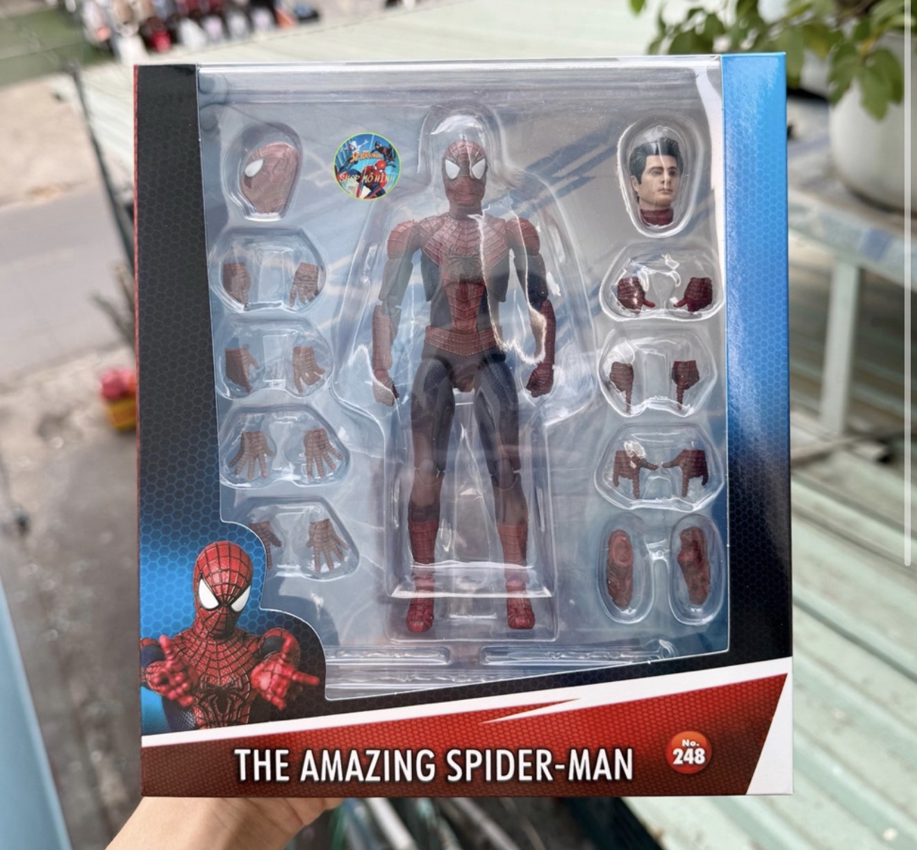 اکشن فیگور اسپایدرمن اندروگارفیلد • amazing spider man