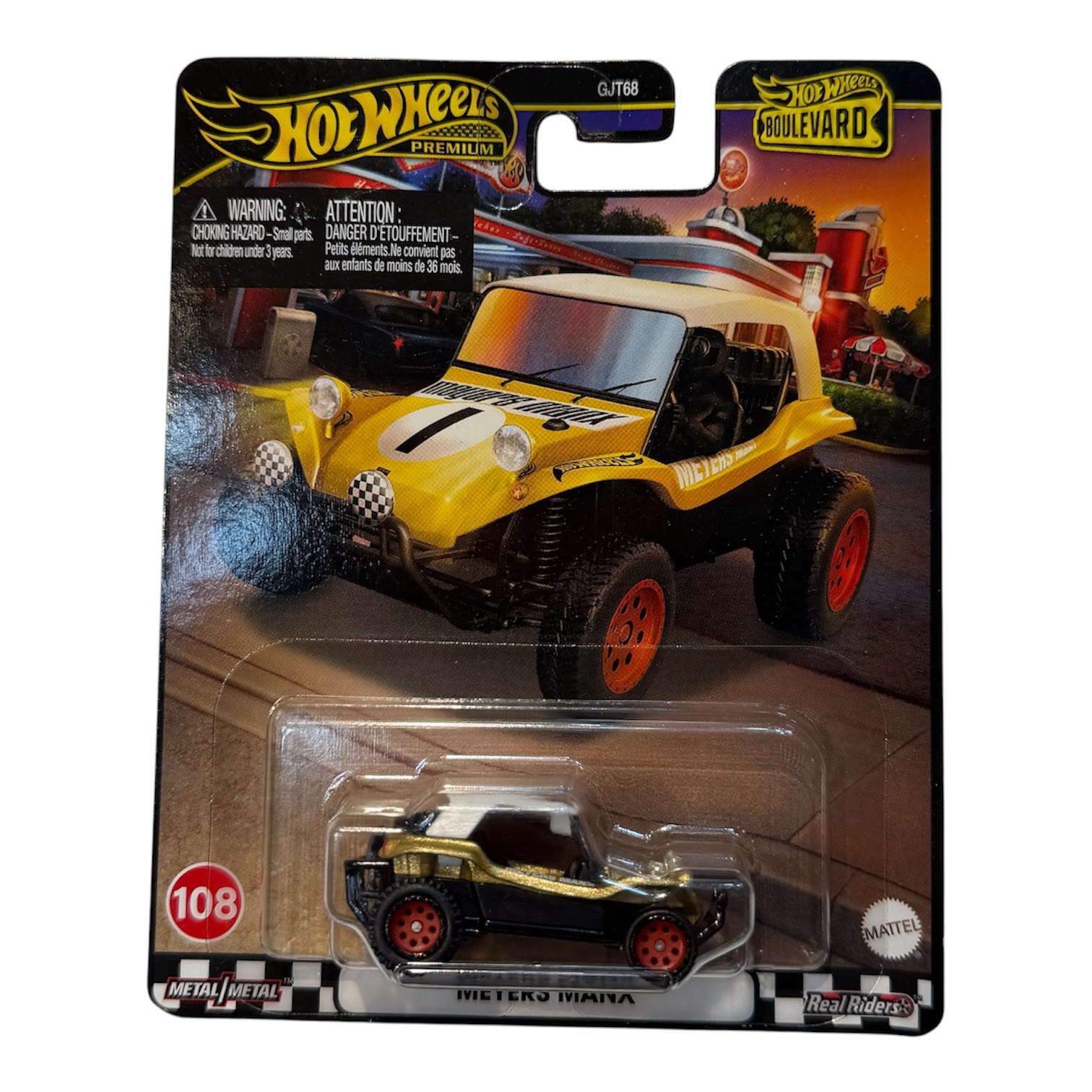 ماشین هات ویلز سری پرمیوم Premium مدل meyers manx